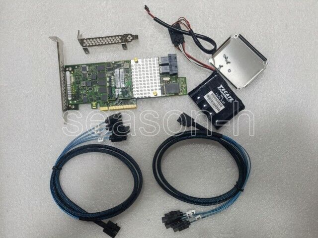 Fujitsu D3216-A13 LSI MegaRAID SAS 1GB 12GB =9361-8I raid card+BBU+2* 8643-4SATA