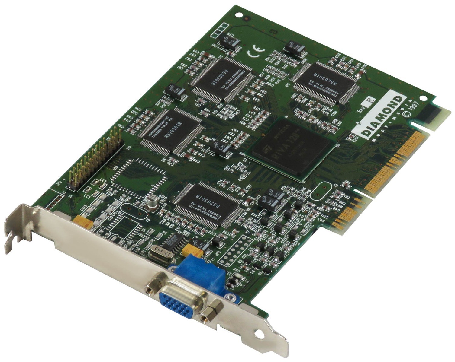 Graphic Card Diamond Nvidia Riva 128 4MB VIPER V330 22230003-002 23230003-402