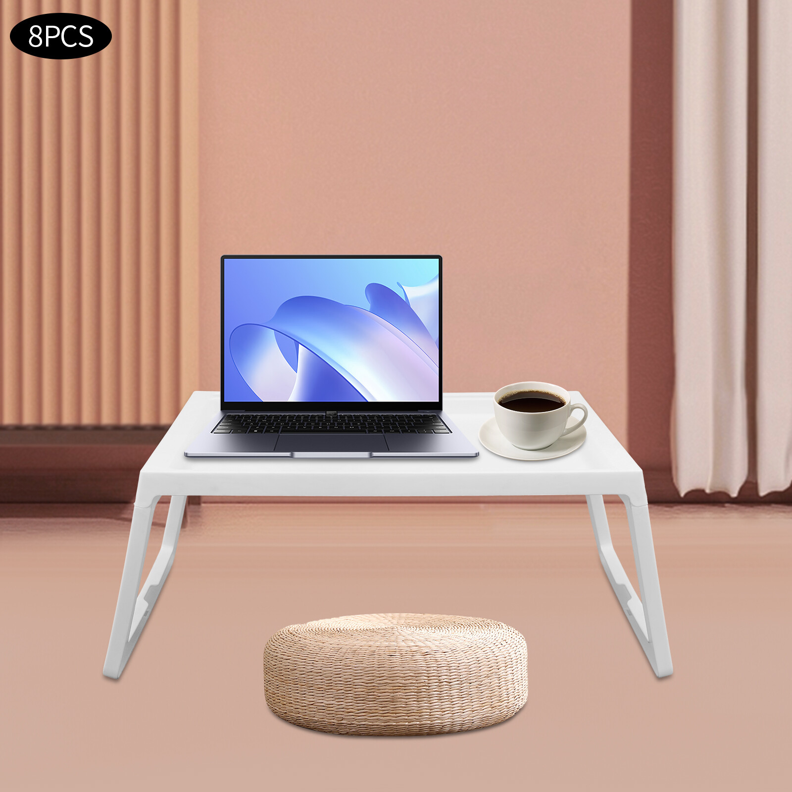 Adjustable Laptop Table Stand Lap Tray Sofa Bed Notebook Computer Foldable Desk.