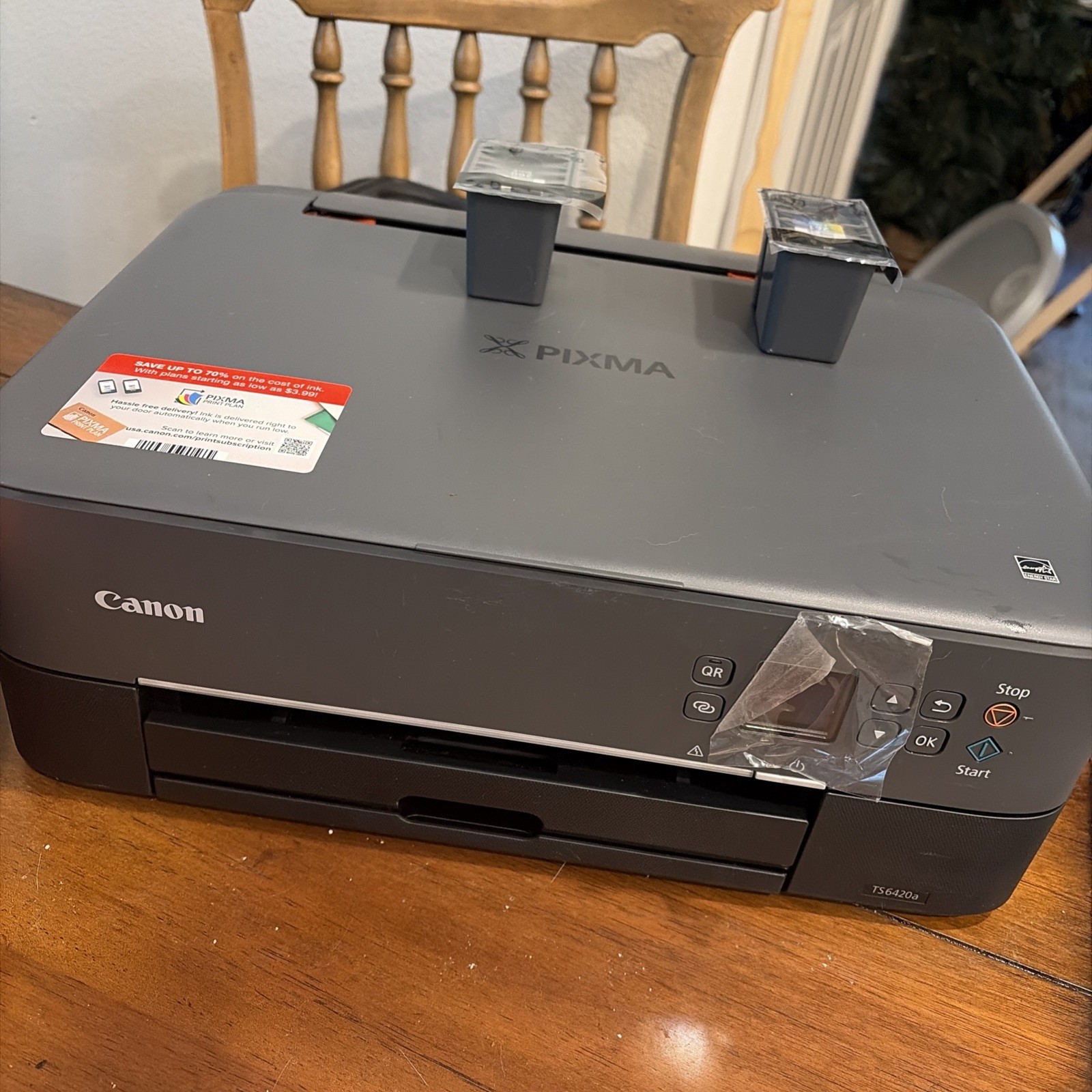 Canon PIXMA TS6420a Wireless All-In-One Inkjet Printer - Black