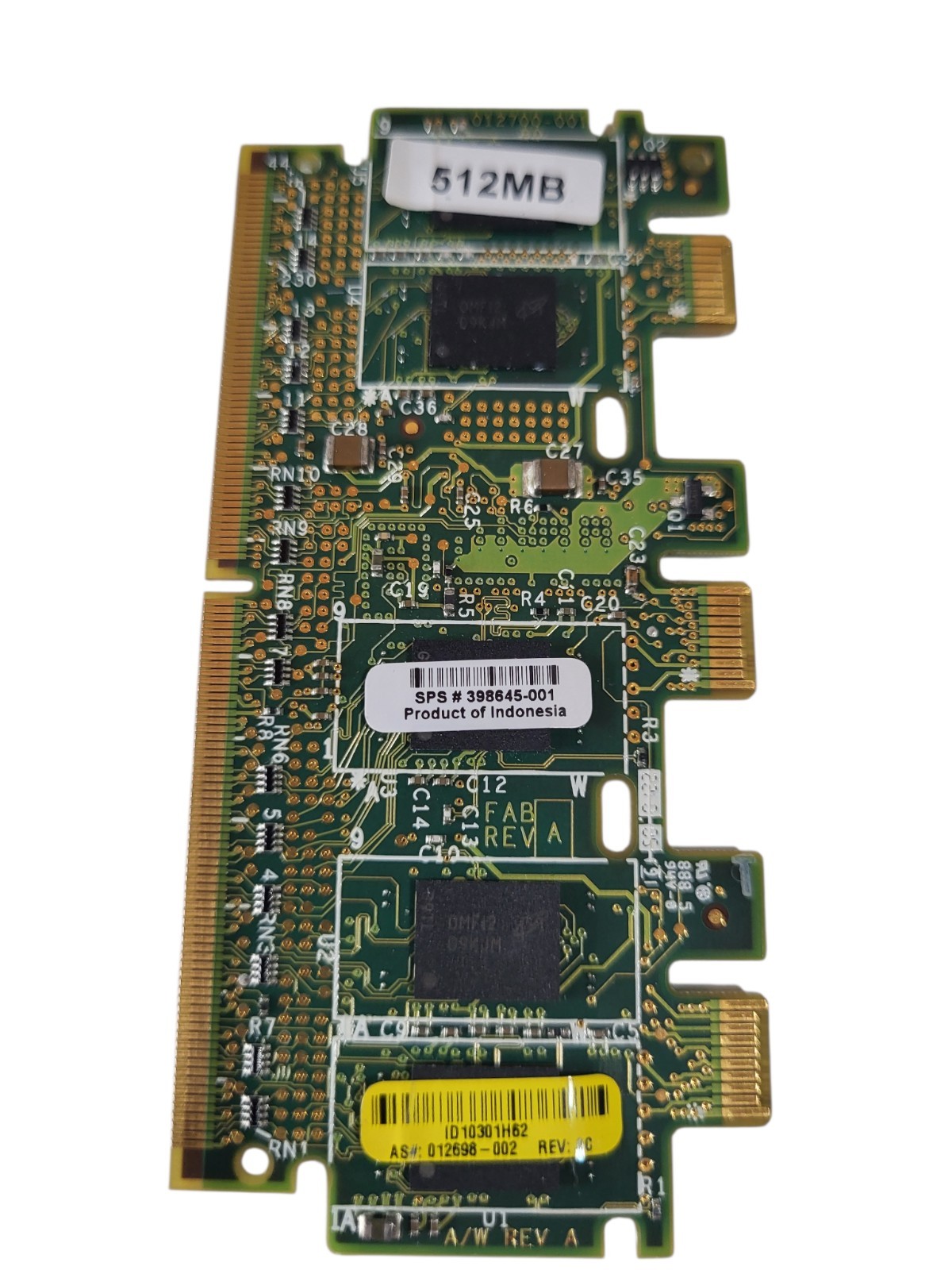 HP 398645-001 512MB DDR2 Cache Memory Module for Smart Array P800 Controller