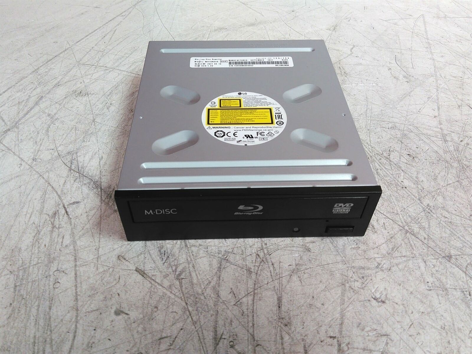LG WH16NS58 Internal SATA Blu-Ray Disc Rewriter