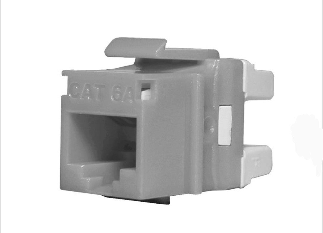 Lot Of 3 Signamax KJ458MT-C6C-GY Cat 6 Gray Insert Jack