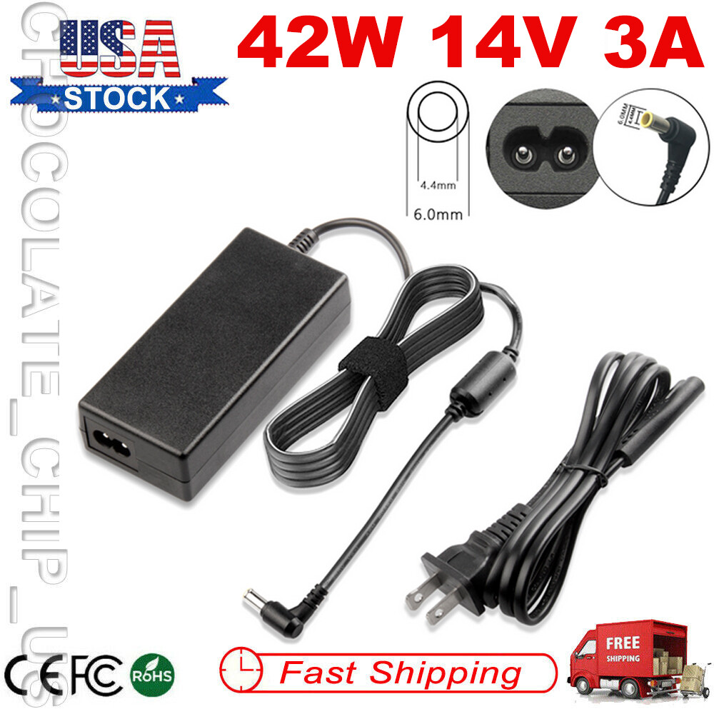 42W AC Adapter Charger For Samsung SyncMaster TFT LED LCD Monitor SA950 SA100