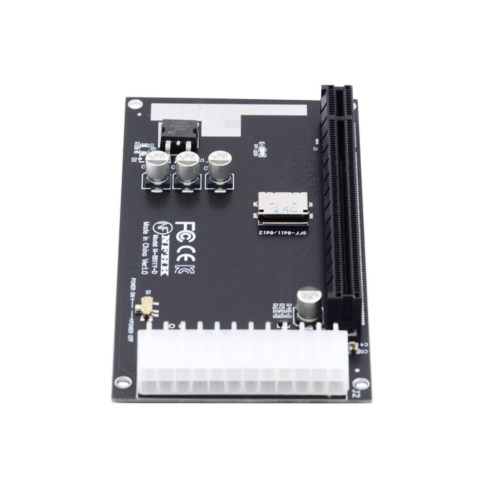 4x Oculink SFF-8612 SFF-8611 to PCIE PCI-Express 16x Adapter
