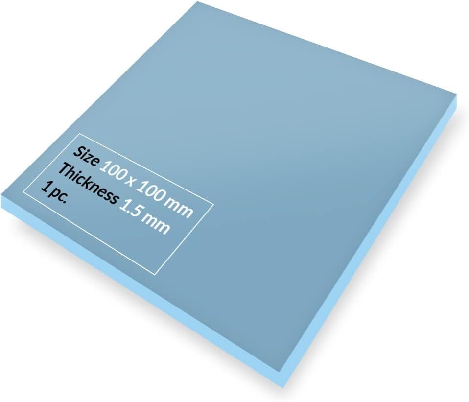 ARCTIC TP-3: Premium Performance Thermal Pad 100 x 100 x 1.5 mm (1 Piece)