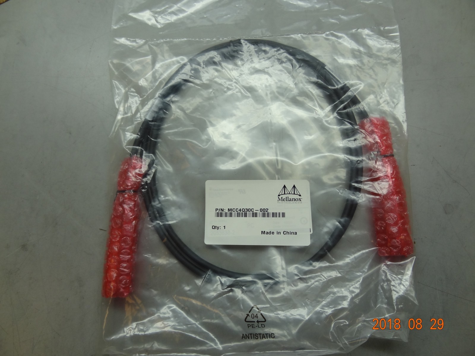 Mellanox MCC4Q30C-002 2m InfiniBand 40GbE Cable #T327