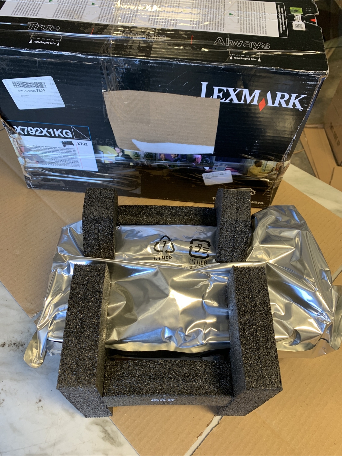 Lexmark X792 Extra High Yield Black Toner Cartridge X792X1KG 
