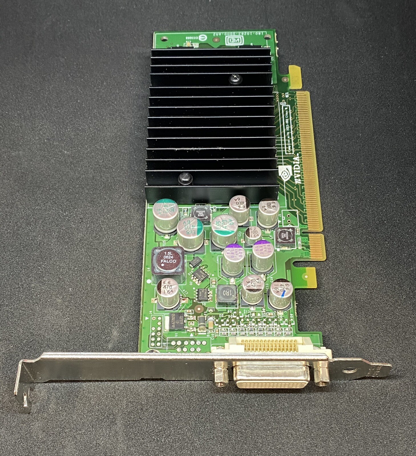 Sun 371-0750 nVIDIA Quadro NVS285 2D GRAPHICS ACCELERATOR X7266A, Tested