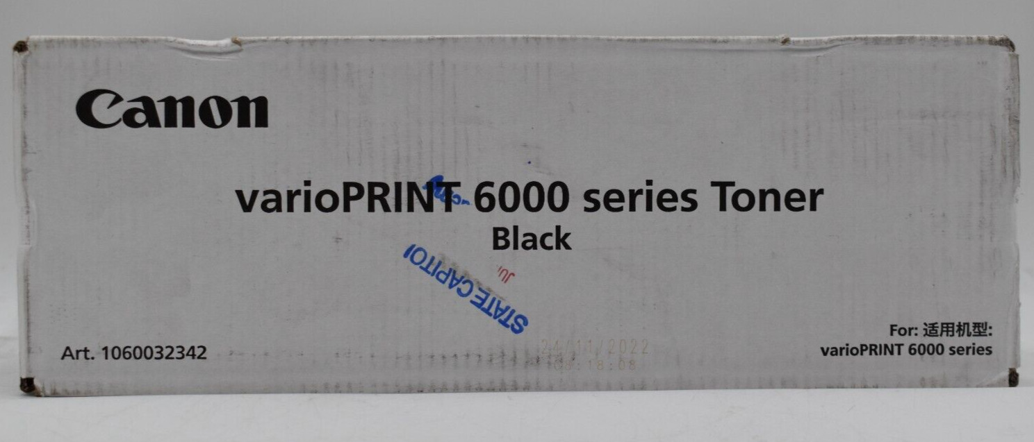 Genuine Canon VarioPRINT 6000 Series Black Toner 1060032342