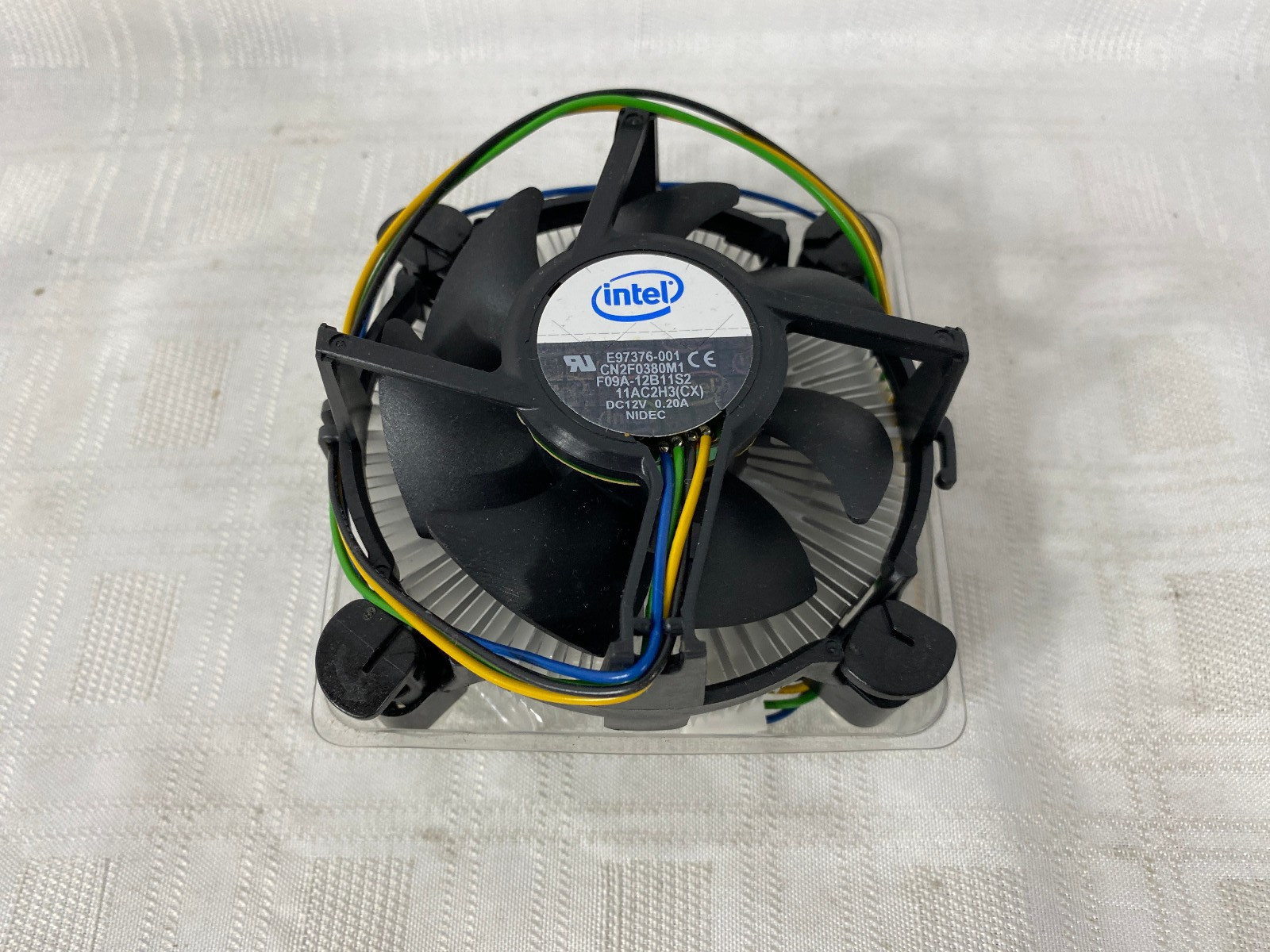 Intel E97376-001 (LGA775) Copper Core Cooling Fan Low Profile New without box