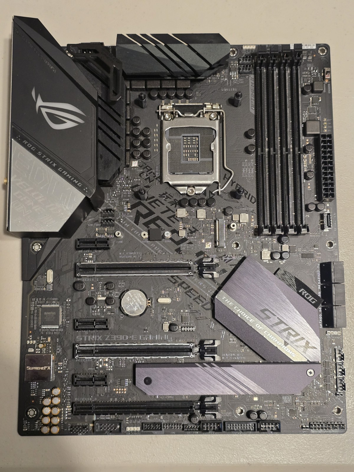 ASUS ROG Strix Z390-E Gaming Intel Motherboard LGA1151 ATX DDR4 Wi-Fi
