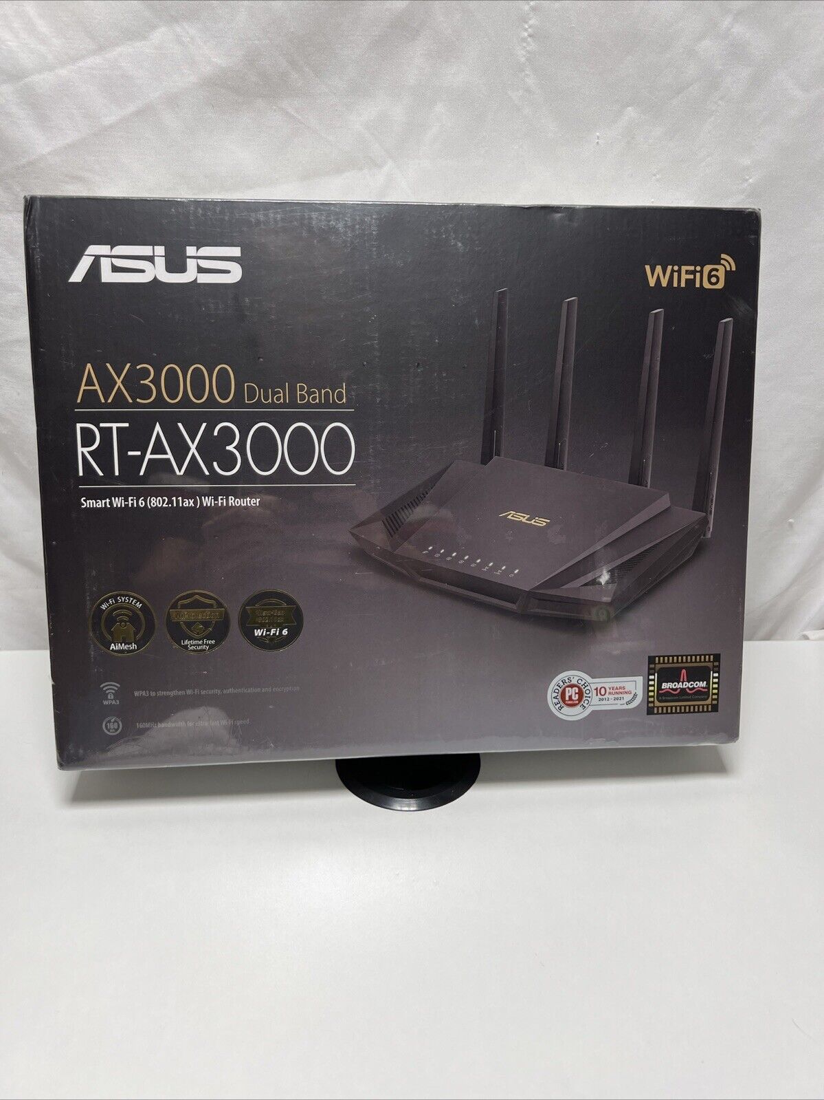 ASUS RT-AX3000 Dual-Band Wi-Fi 6 Gaming Router 2021