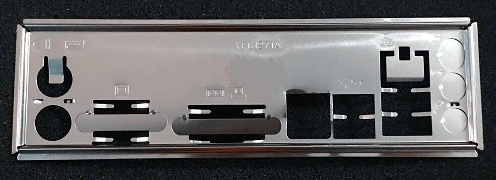 OEM I/O Shield For ASRock FM2A75M-DGS R2.0 Motherboard Backplate