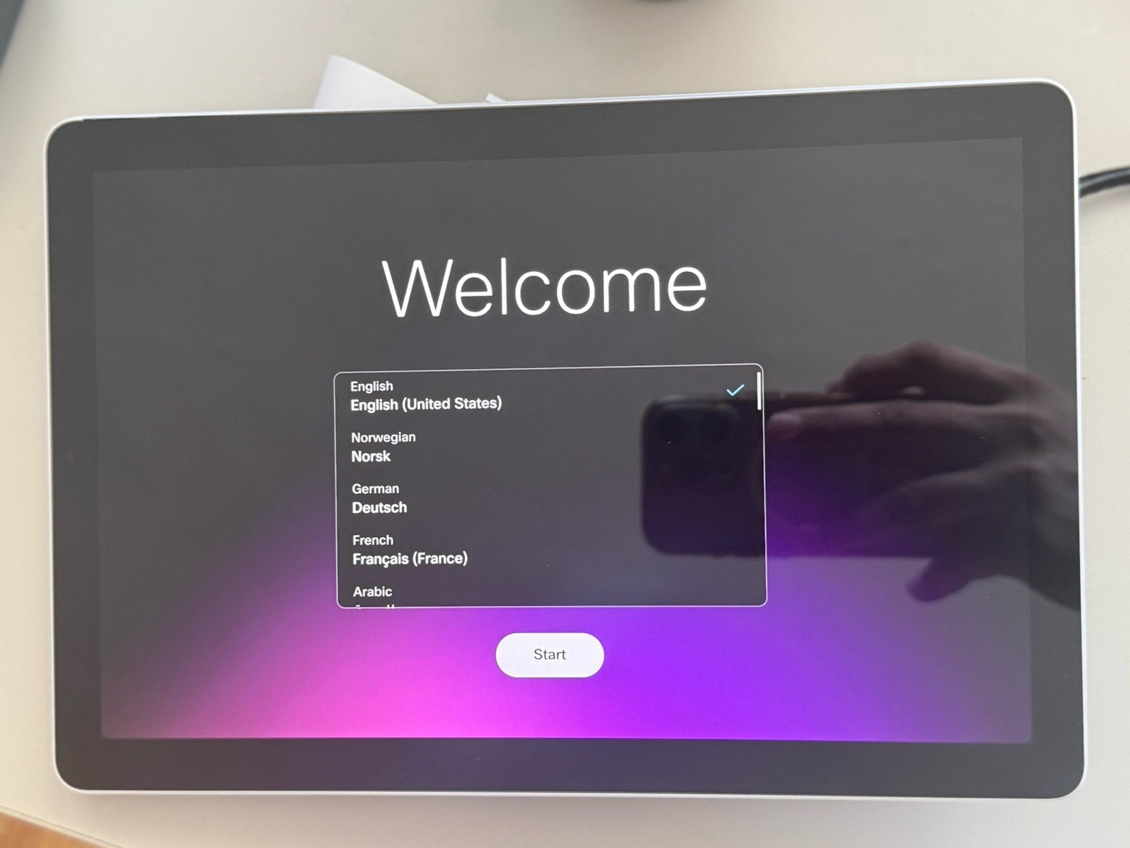 Cisco TTC5-15 10" Touchscreen Webex Room Navigator Conference CS-T10-TS