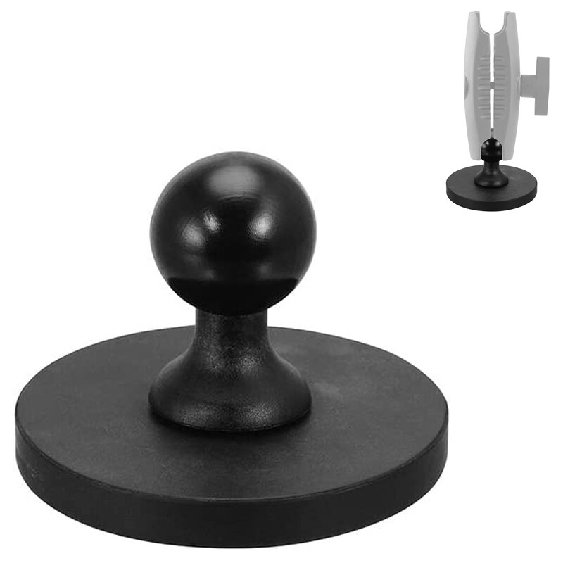 Heavy-Duty 1 inch Rubber Coating Ball Magnetic Base for Arkon Robust& Ram Mounts