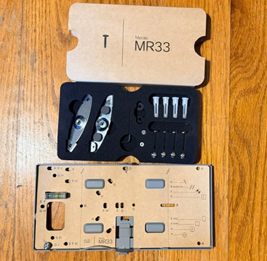 Genuine Cisco Meraki MR33 Complete Mounting Bracket Kit w/ Hardware OEM