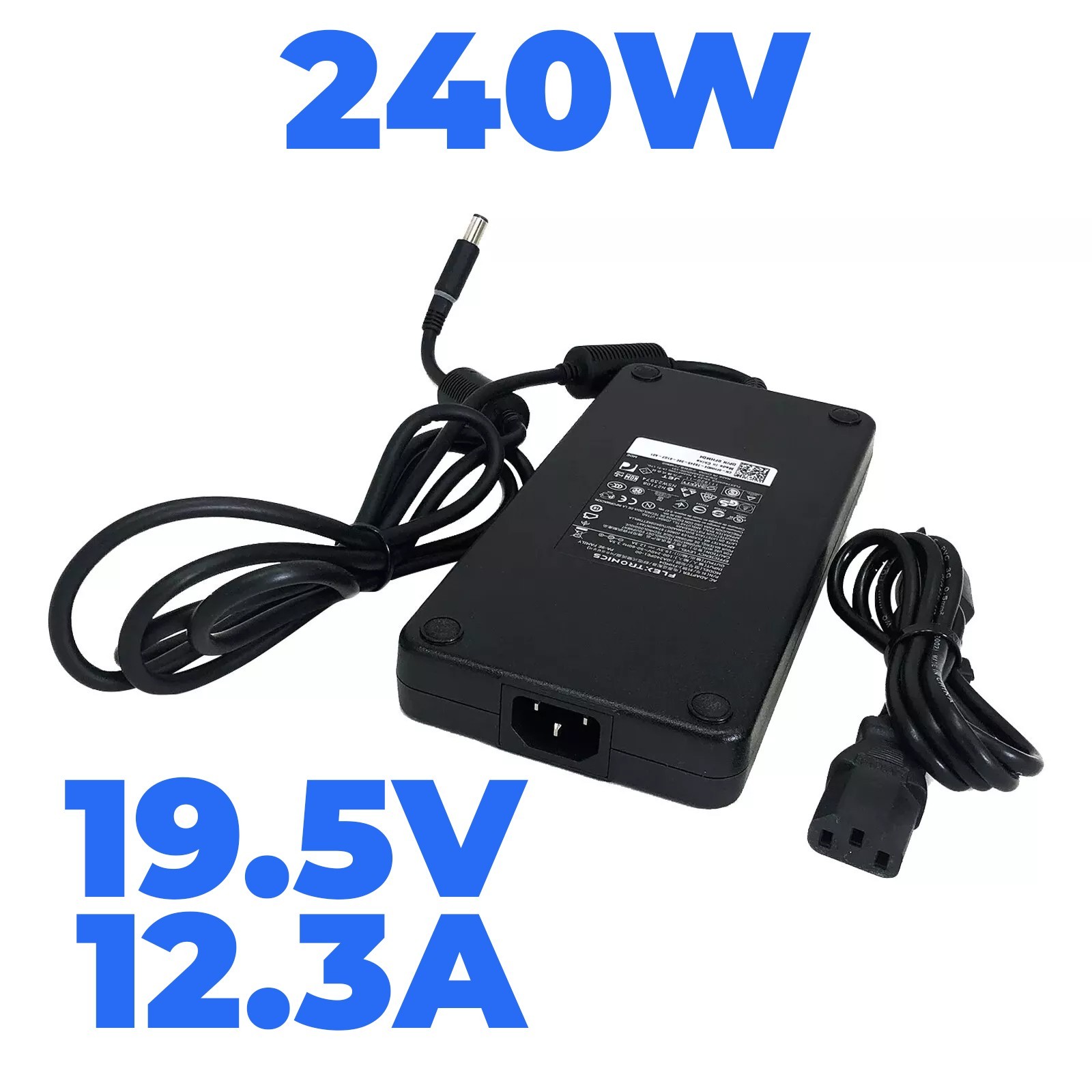 Genuine Flextronics 240W AC Adapter GA240PE1-00 Laptop Charger PA-9E FAMILY