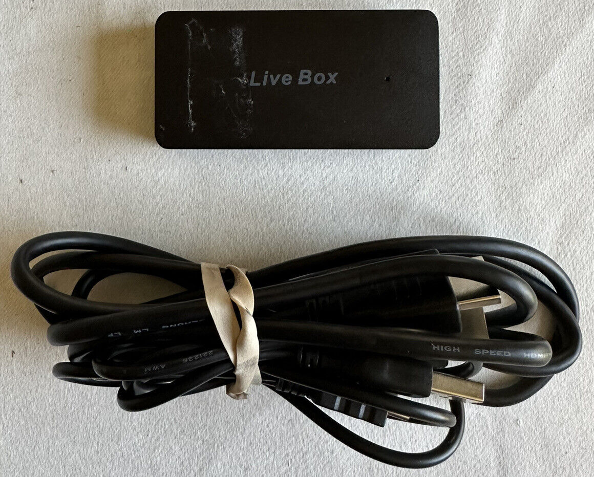 Live Box Streaming Outdoor Video Capture Box for iPhone Android Smart Phone