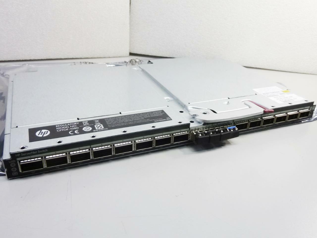 HP 545775-002 BLC C-Class Servernet Inifiniband Module Switch 4 SFP Transceivers