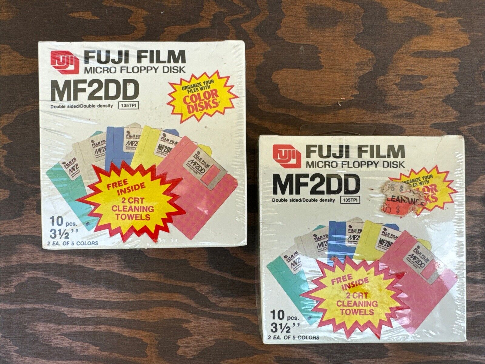 NEW Fujifilm MF2DD Double Sided Double Density 3.5