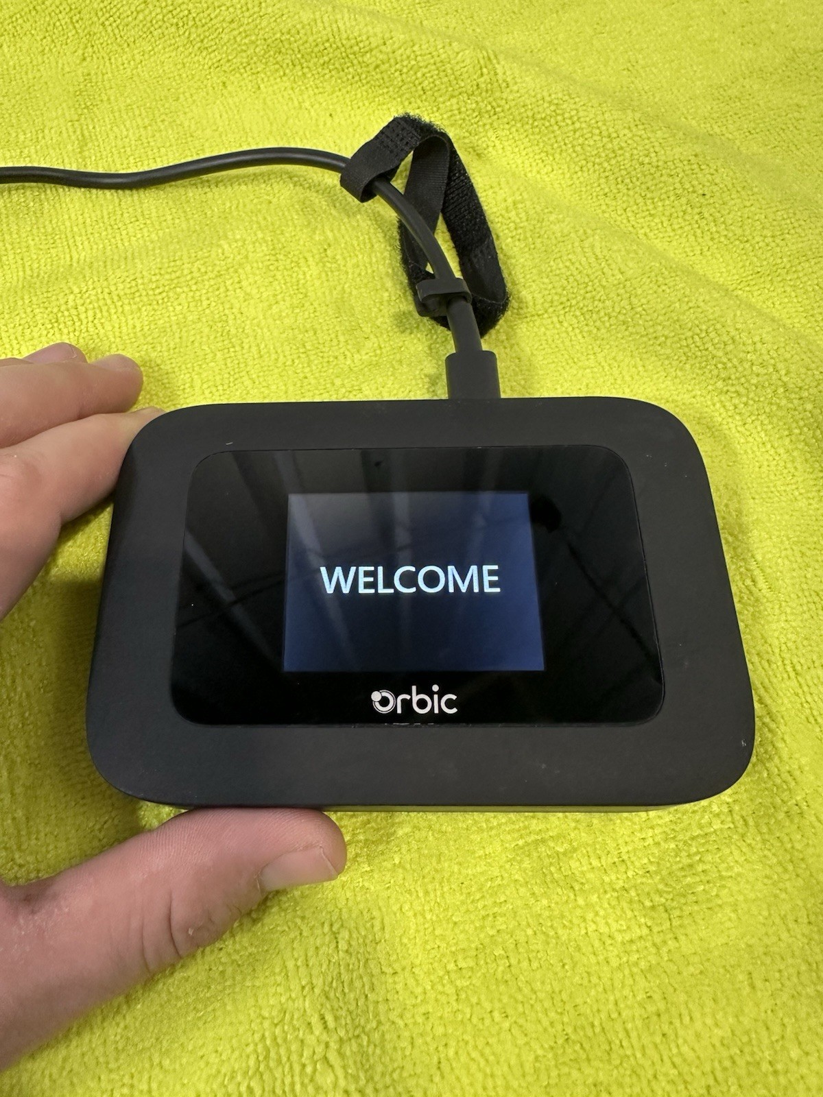 Orbic Speed 5G UW Mobile Hotspot R500L5 Verizon WiFi Jetpack No Power Cord