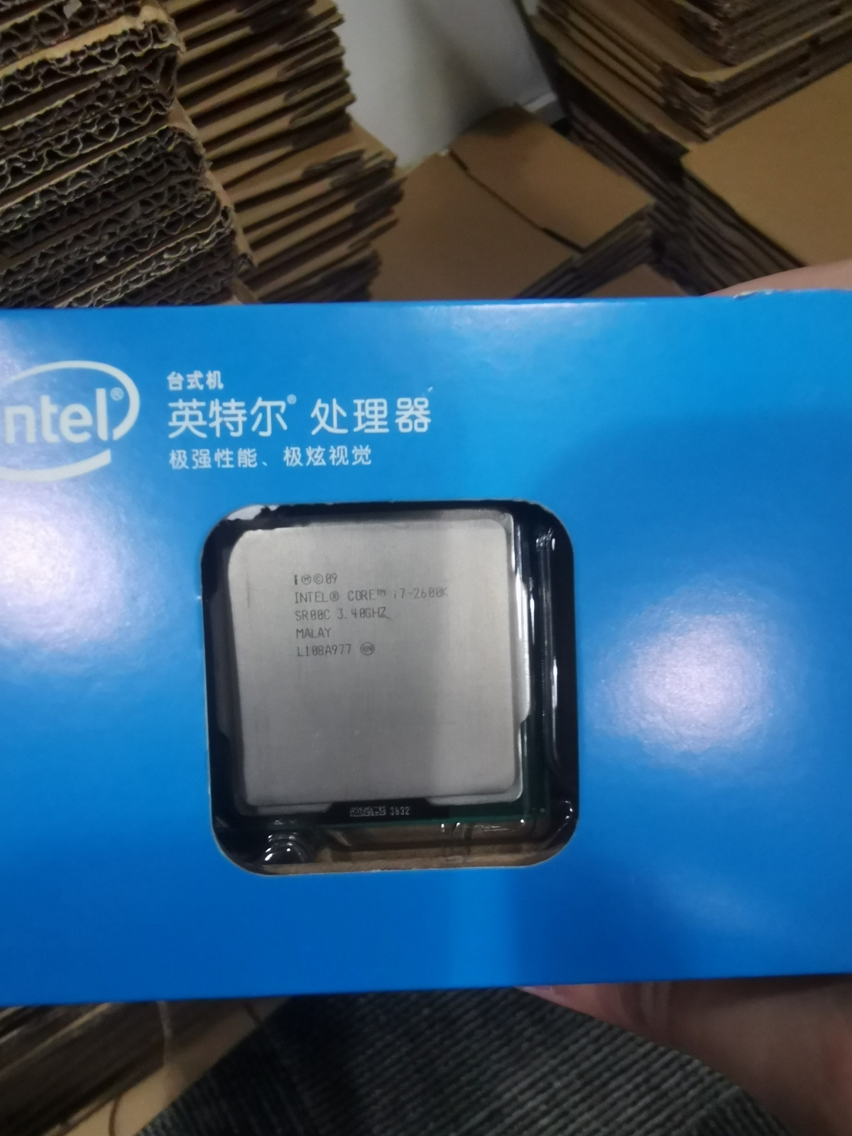 New in box Intel Core i7-2600K 3.4 GHz Quad-Core Processor 8 MB LGA 1155 CPU