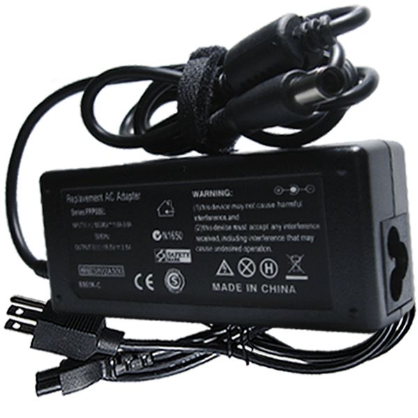 AC ADAPTER FOR Compaq Presario CQ60-116TX CQ60-218CA CQ60-249US CQ60-407AU