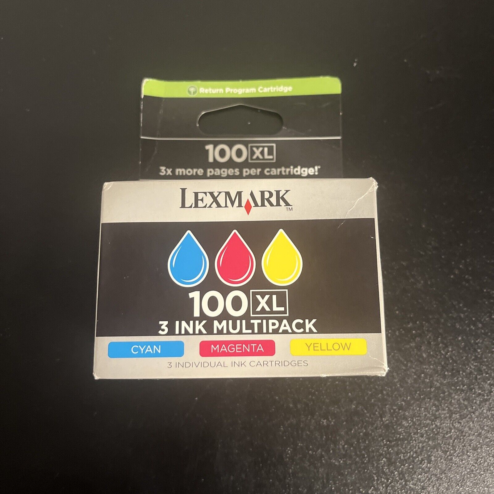 Lexmark 100XL (14N0684) 3 High Yield Inkjet/Ink Cartridge 