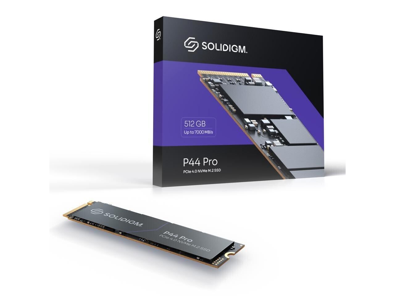 SOLIDIGM P44 Pro 512 GB Solid State Drive - M.2 2280 Internal - PCI Express NVMe