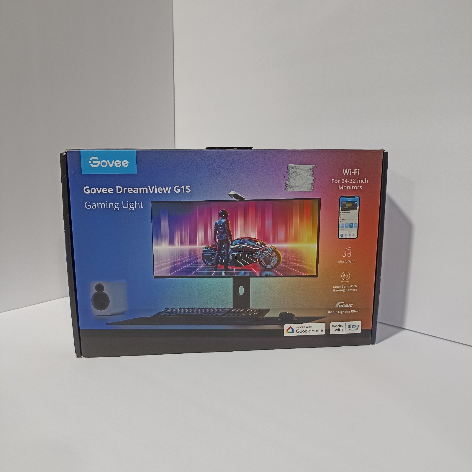Govee DreamView G1S Gaming Light – Immersive Lighting for 24"–32" Monitors