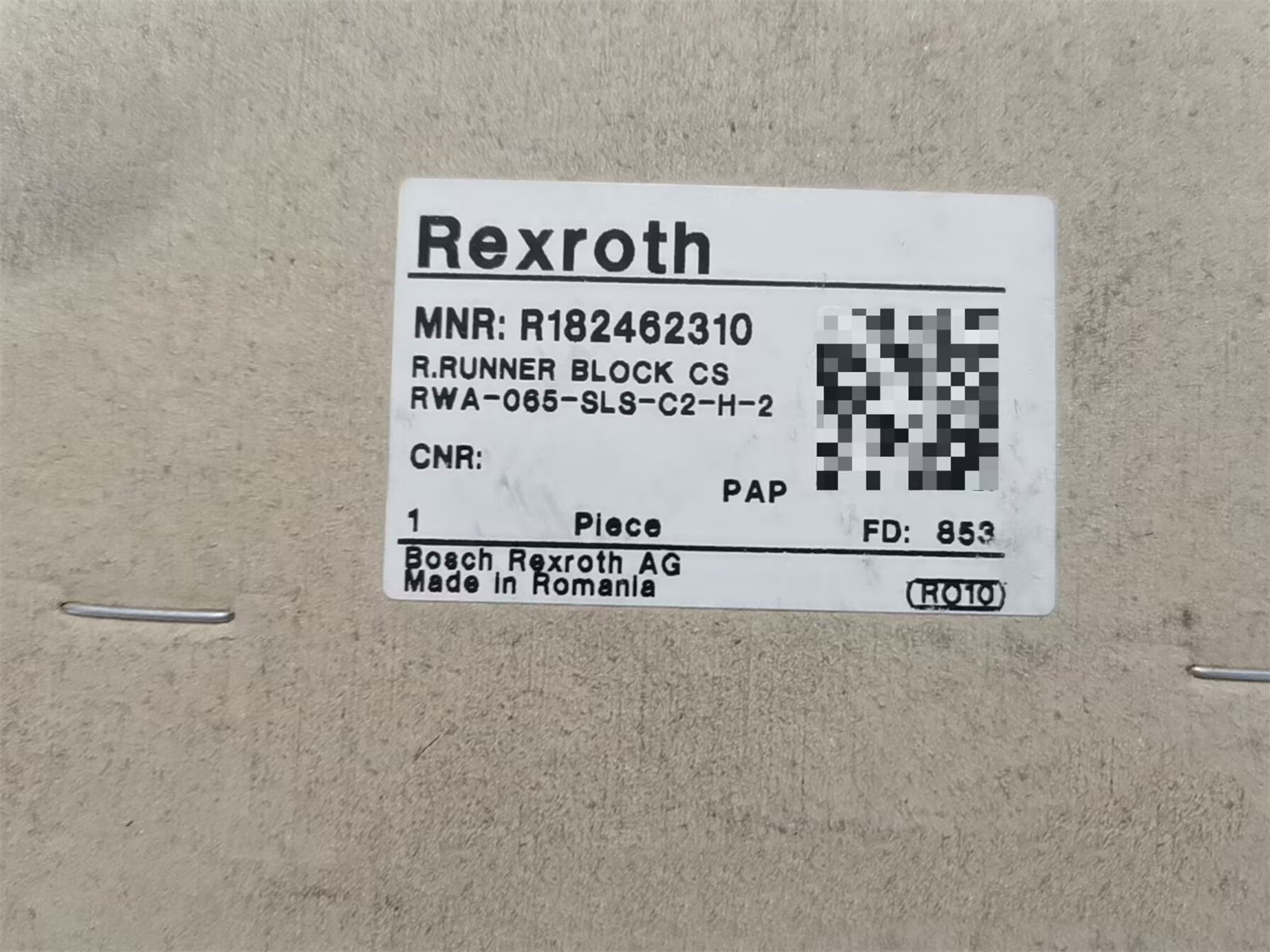 1PC New Rexroth R182462310 Slider fedex or DHL
