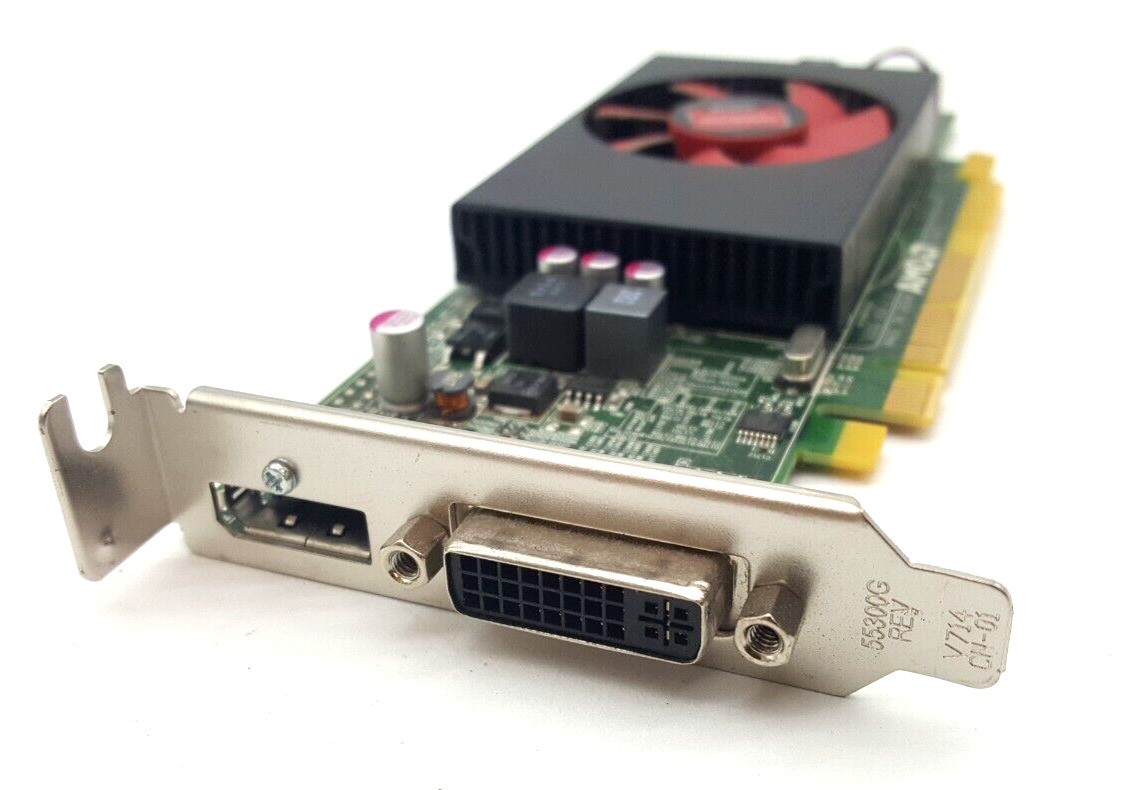 AMD Radeon C553 R5 240 1 GB DDR3 PCI Express Low Profile Video Card 0F9P1R