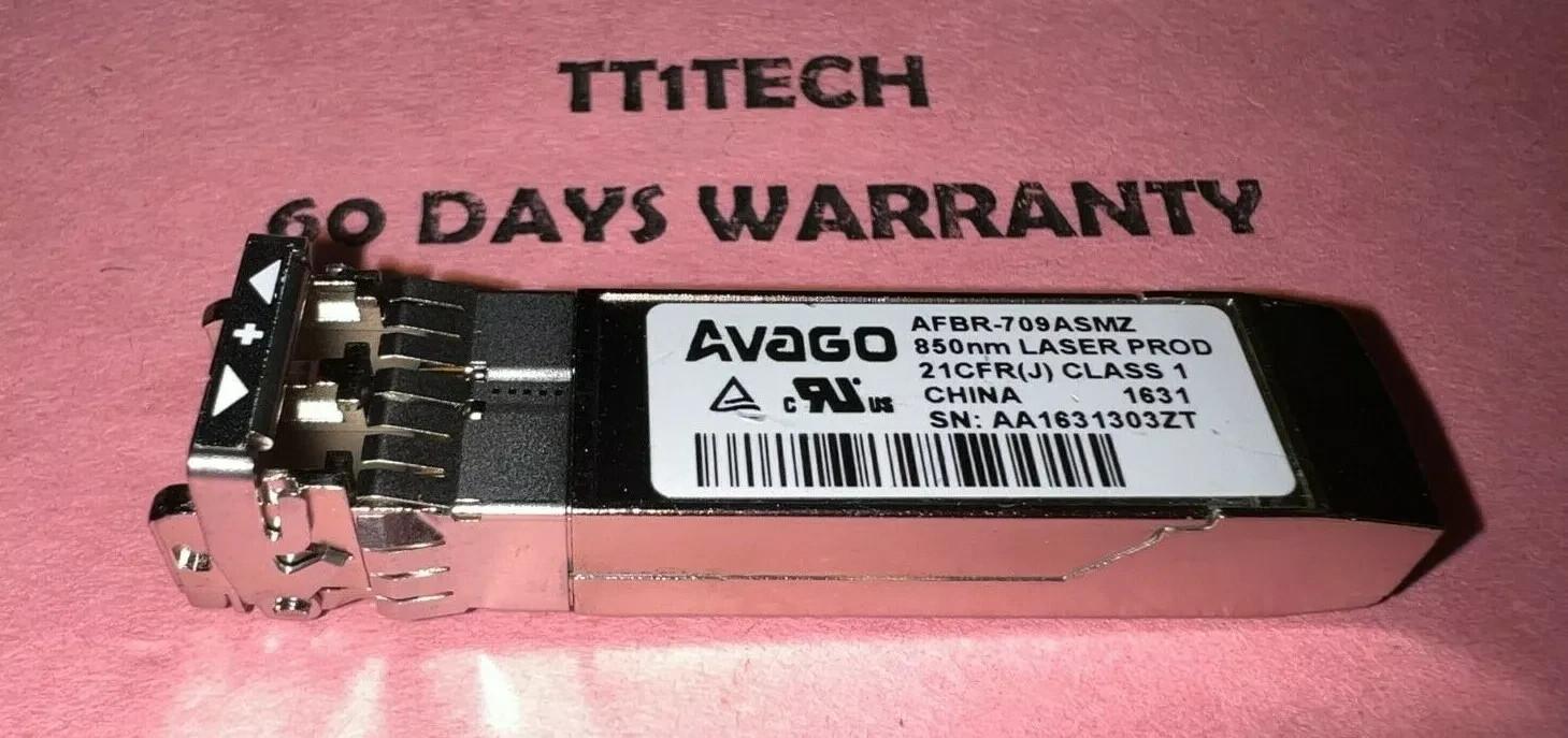 Fortinet FG-TRAN-SFP+SR 10G Avago 10GbE  SFP+ SW 850nm Transceiver module