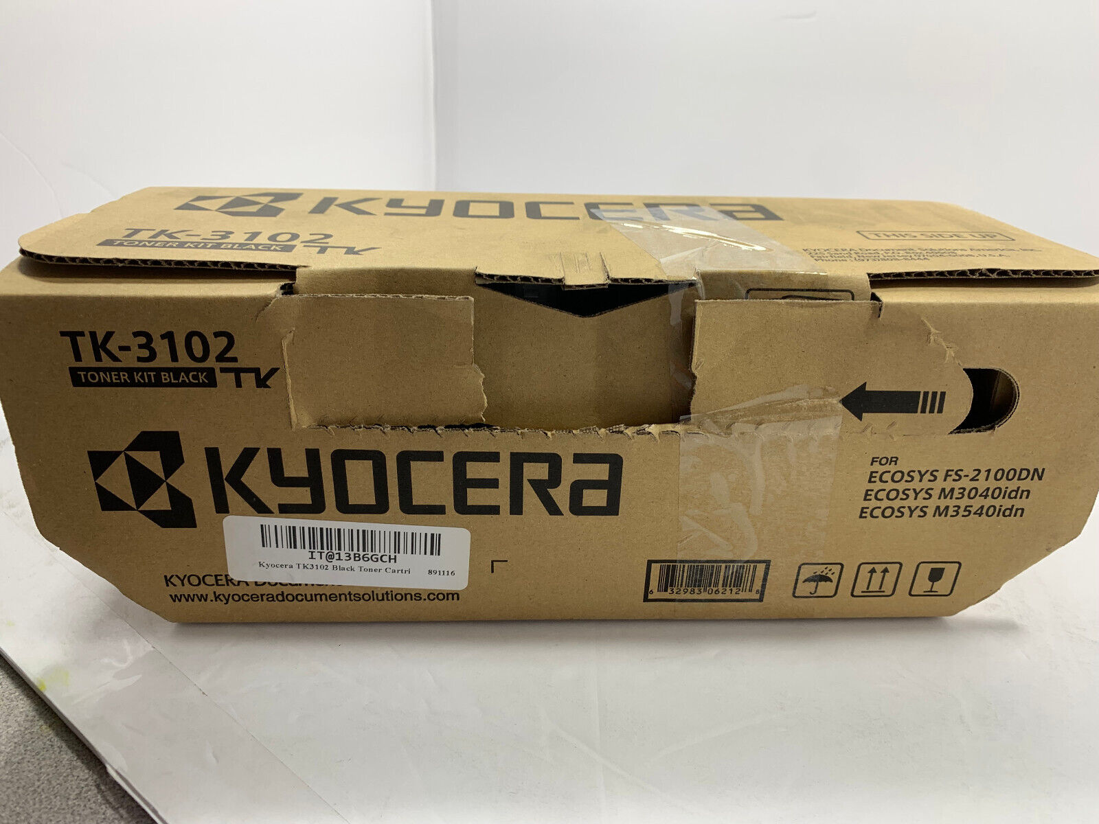 Kyocera TK-3102 Black Toner Cartrige open box #15