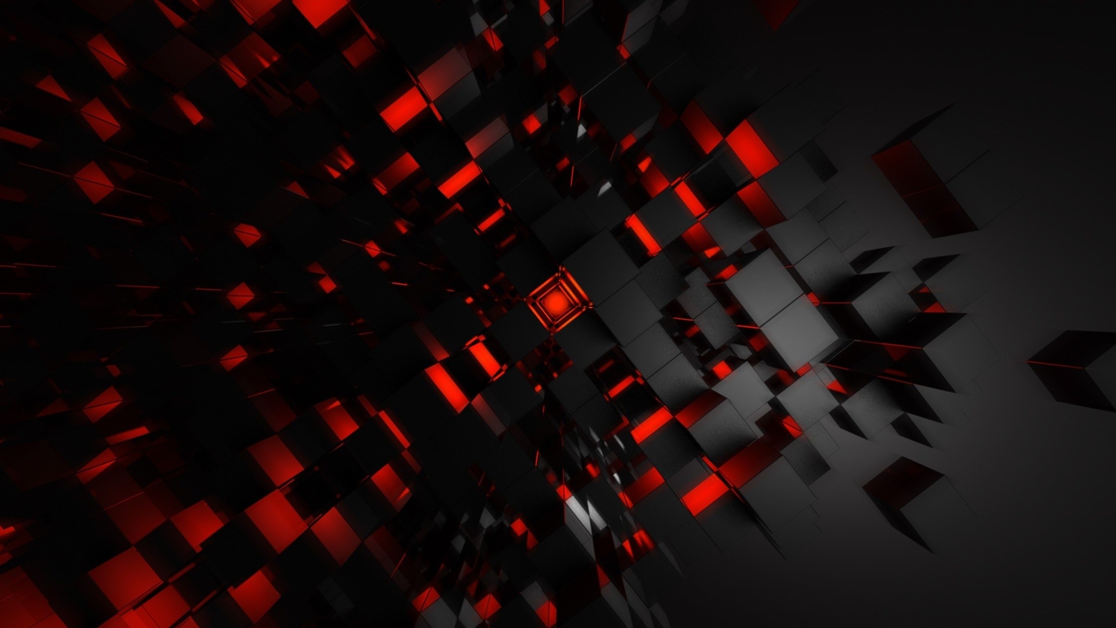 Landscape architecture depth of field abstract cgi 3d Custom Gaming Mat Desk
