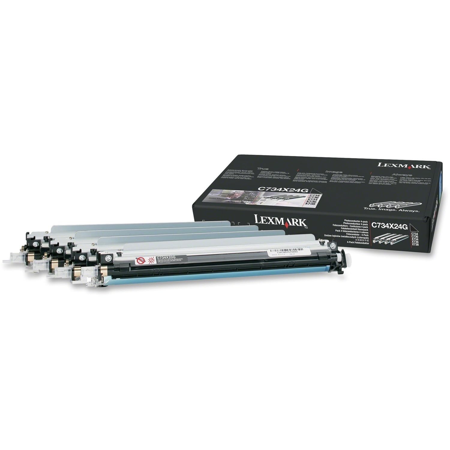 Lexmark Photoconductor Unit, 4/Pack (C734X24G)