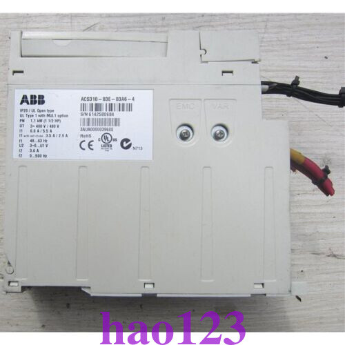 ACS310-03E-03A6-4 Inverter Servo driver 1.1KW Brand New DHL/FedEx