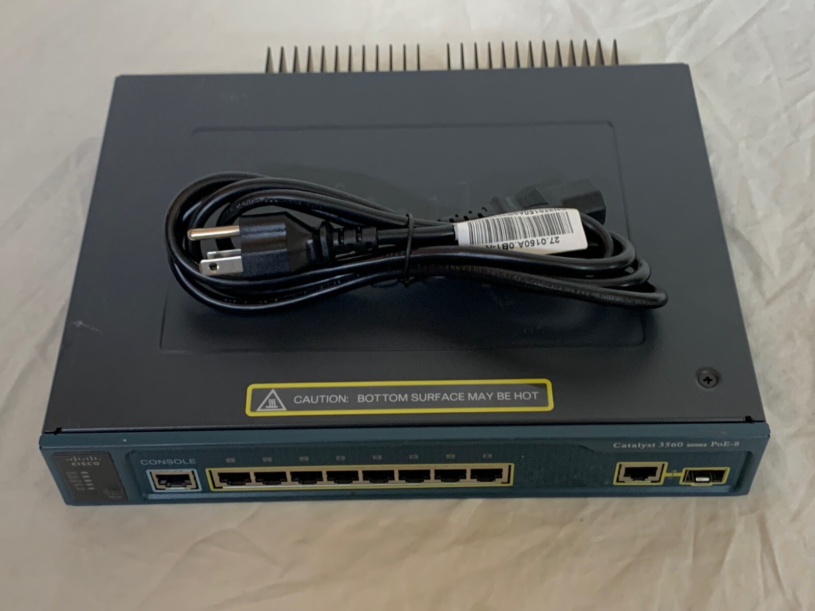 Cisco Catalyst 3560 Series PoE-8 WS-C3560-8PC-S V01,2,and 3