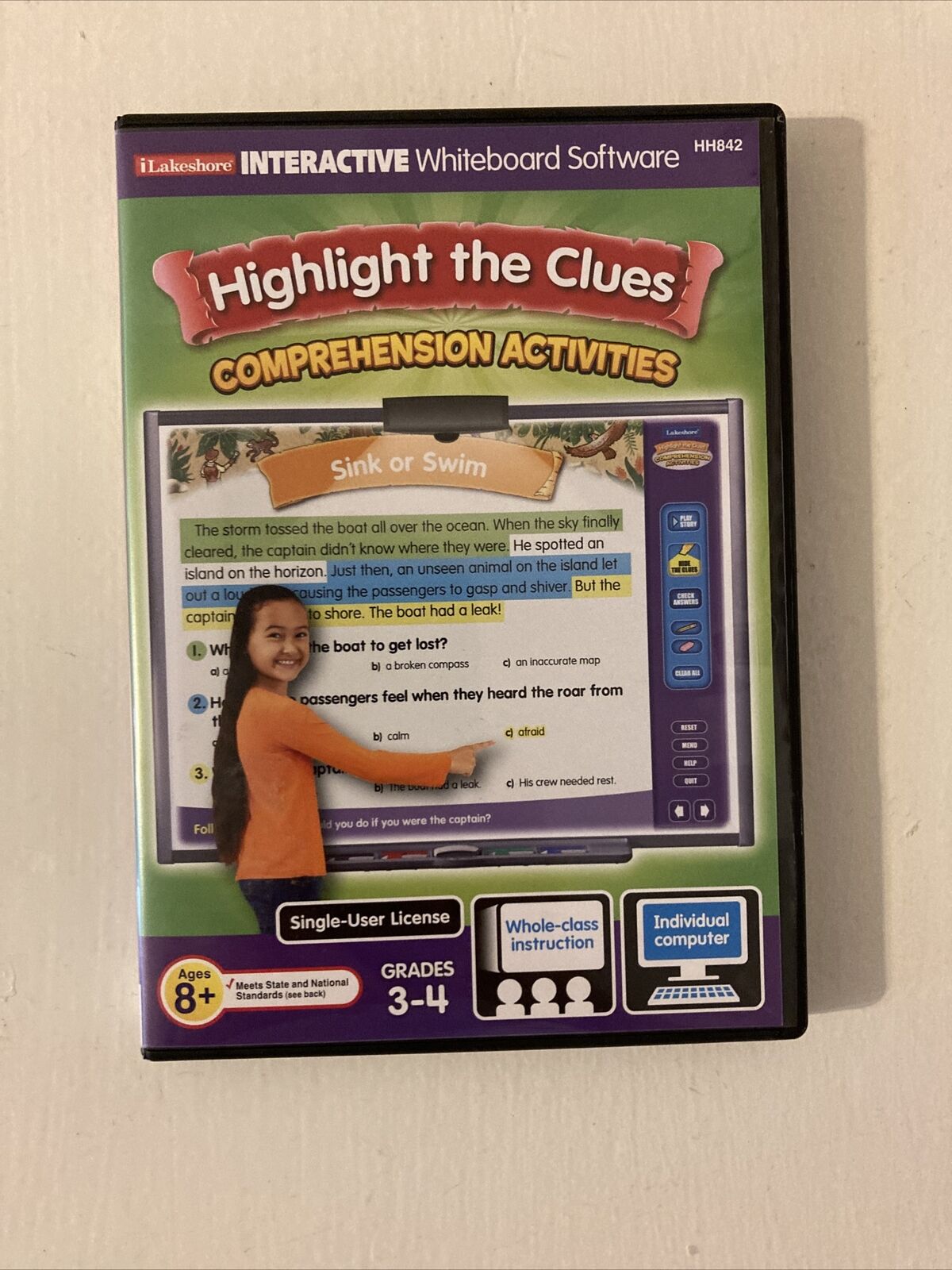 Highlight The Clues - Comprehension Activities - Grades 3-4 (PC) Tested