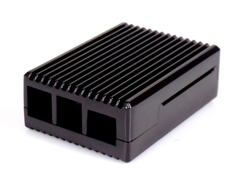 Geekworm P173 Accessories: Aluminum Case for Raspberry Pi 4, Passive Cooling