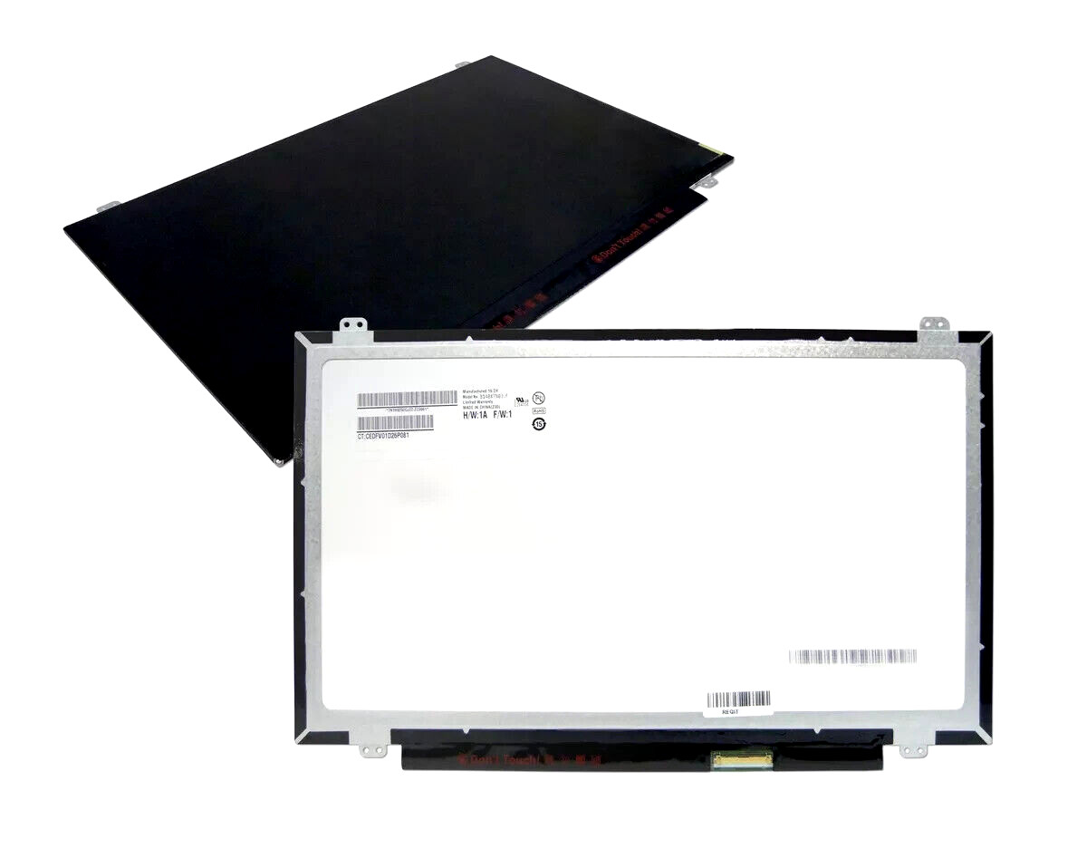 For HP Stream 14-CB171WM 14-CB172WM LCD Screen NT140WHM-N31 847664-005 Display