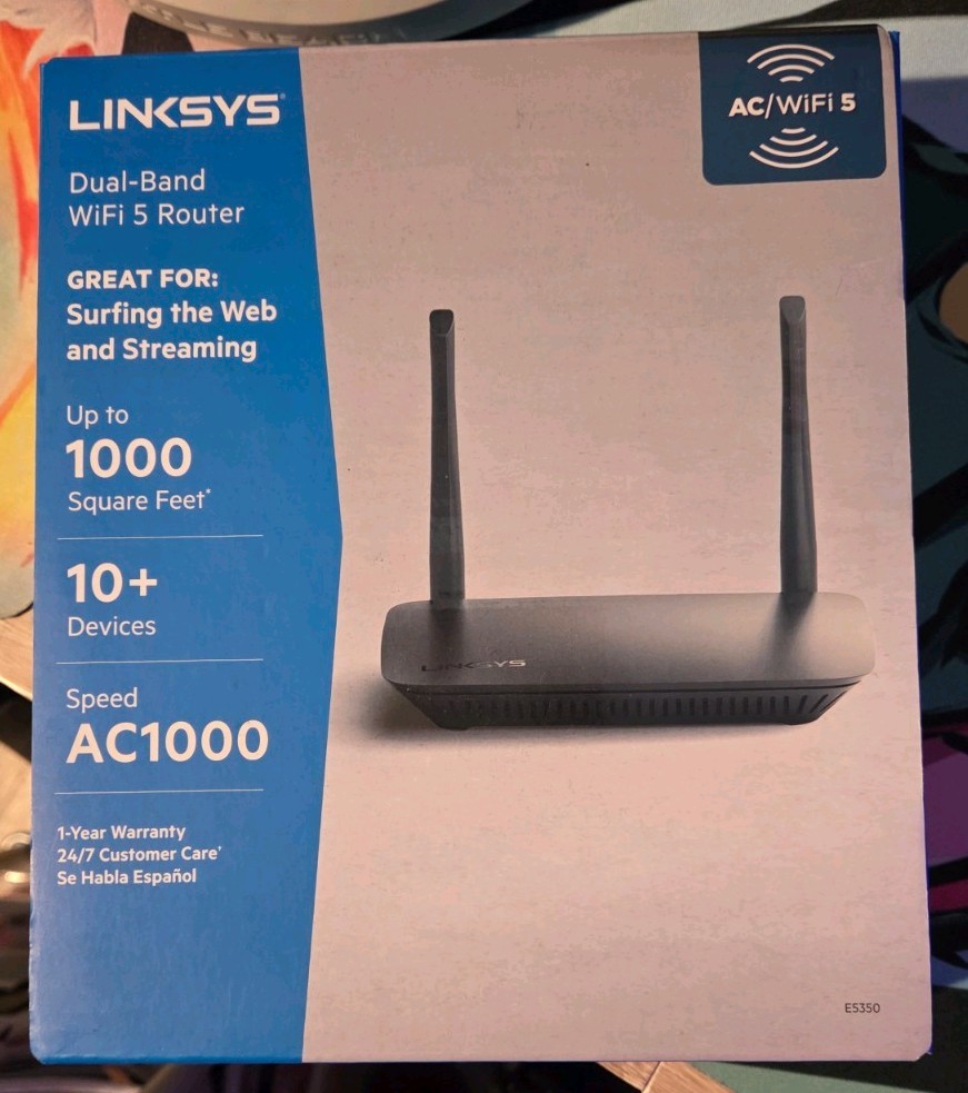 Linksys AC1000 Dual-Band WiFi 5 Router