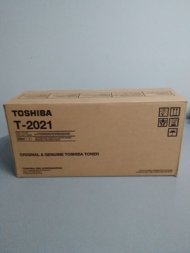 Genuine Toshiba T2021 Black Toner - NEW SEALED
