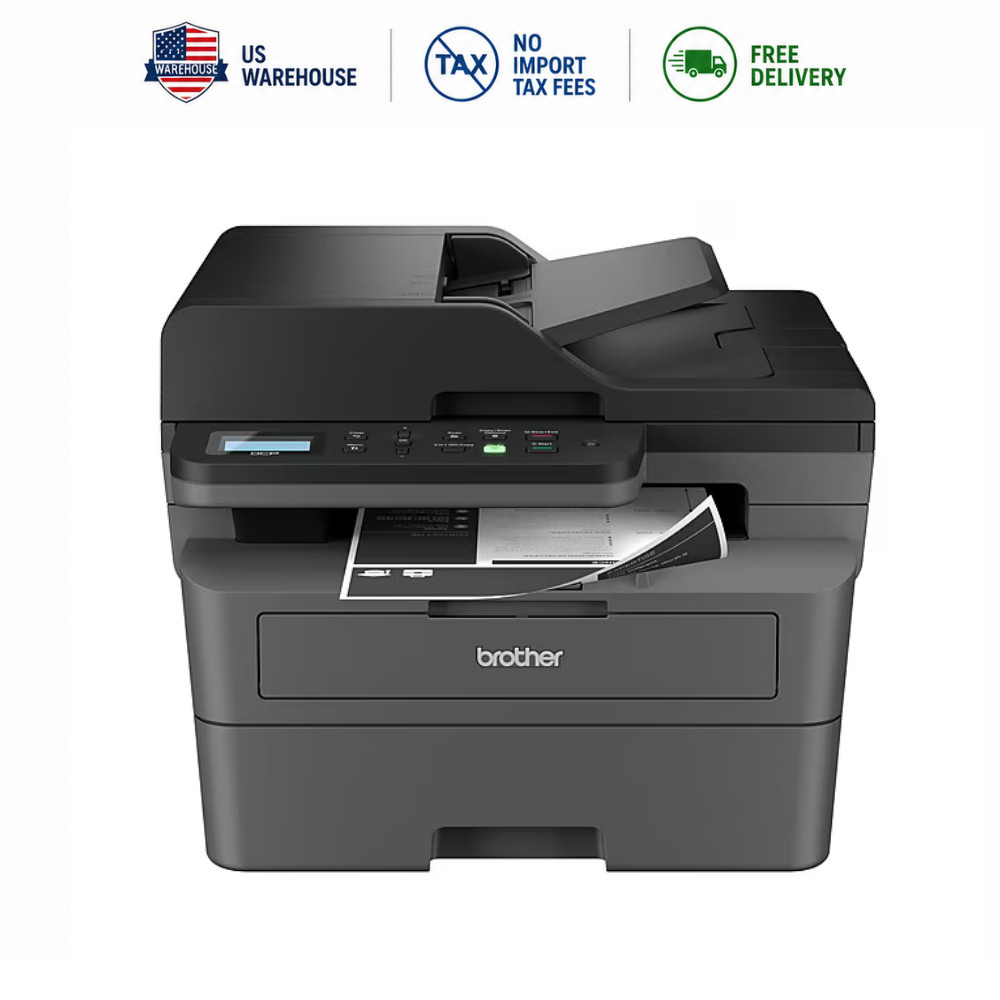 Brother DCP-L2640DW Compact Wireless, Black & White, All-In-One Laser Printer
