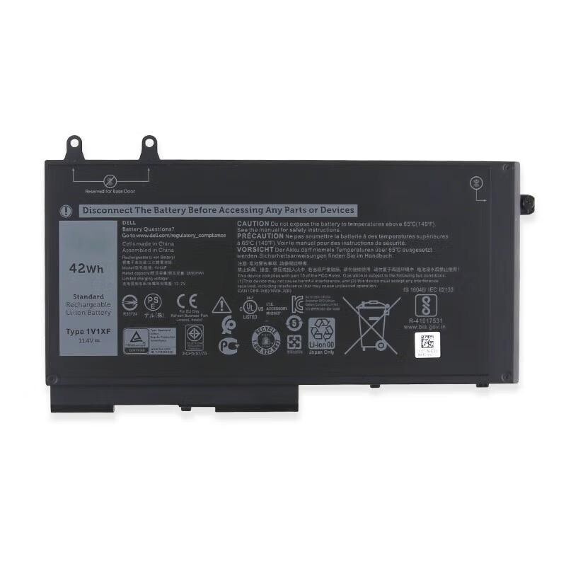 NEW 42Wh 1V1XF Battery For Dell Precision 3540 3550 Latitude 5400 XV8CJ +LOGO US