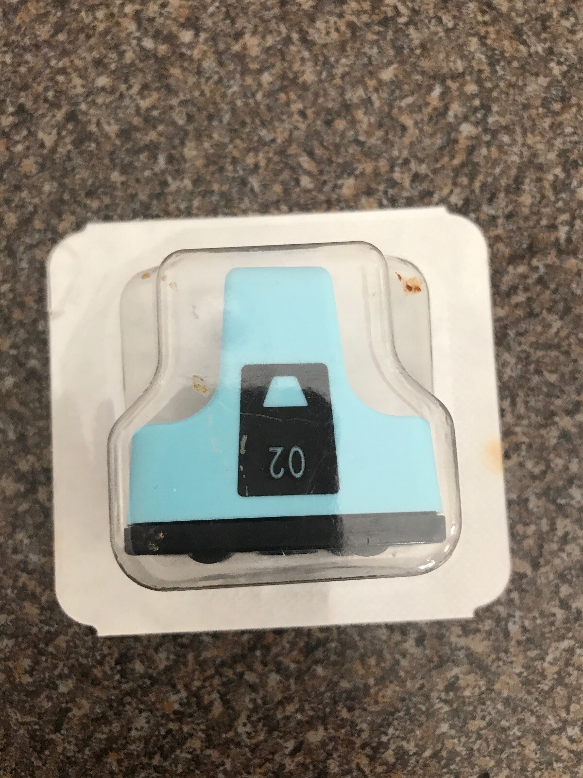 HP 02 Light Cyan Ink Cartridge, Standard, HP C8774W, Sealed