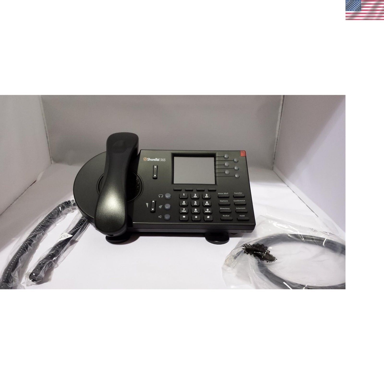 Corded  Phone 565G with Backlit Display & Hands-Free Bluetooth Capability