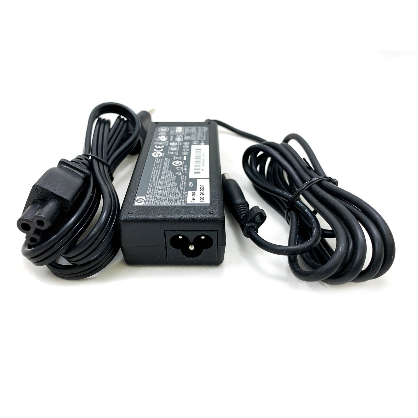 Genuine HP 65W AC DC Adapter for Pavilion DV3 DV4 DV5 DV6 DV7 Notebook PC w/Cord
