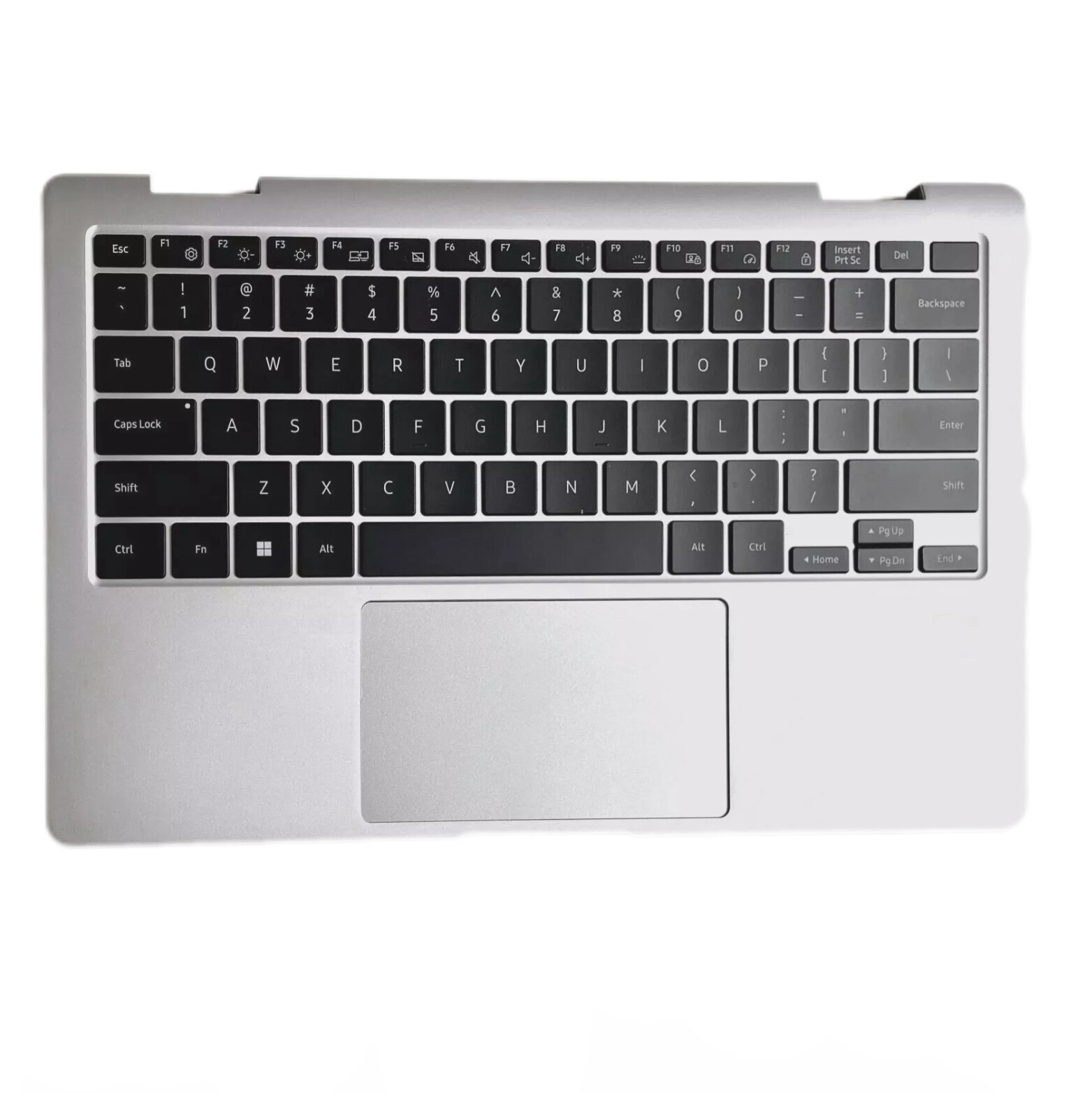 New For NP730QED Samsung Top Cover Palmrest BA98-03169B Keyboard w/ Touchpad